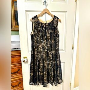 Black Lace Midi Dress *Moving soon, need gone, make offer!*